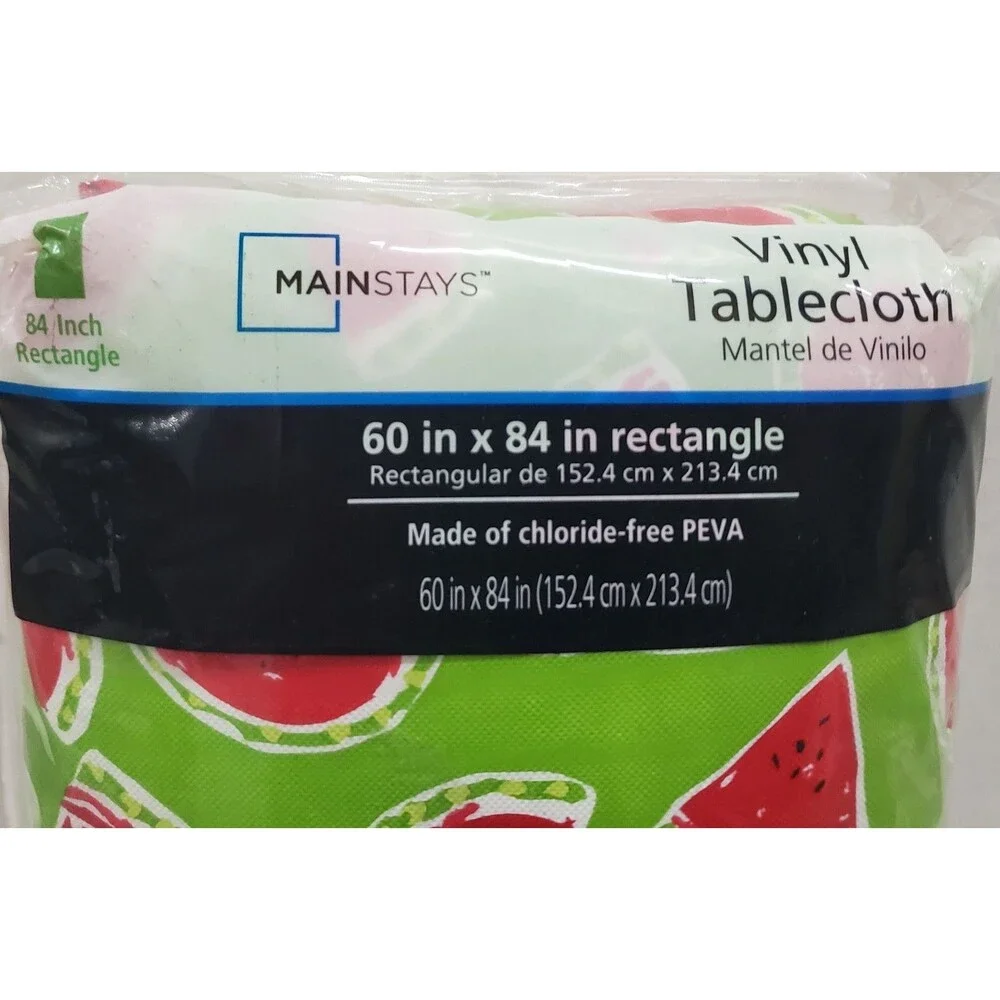 Flannel Backed Vinyl Tablecloth,60